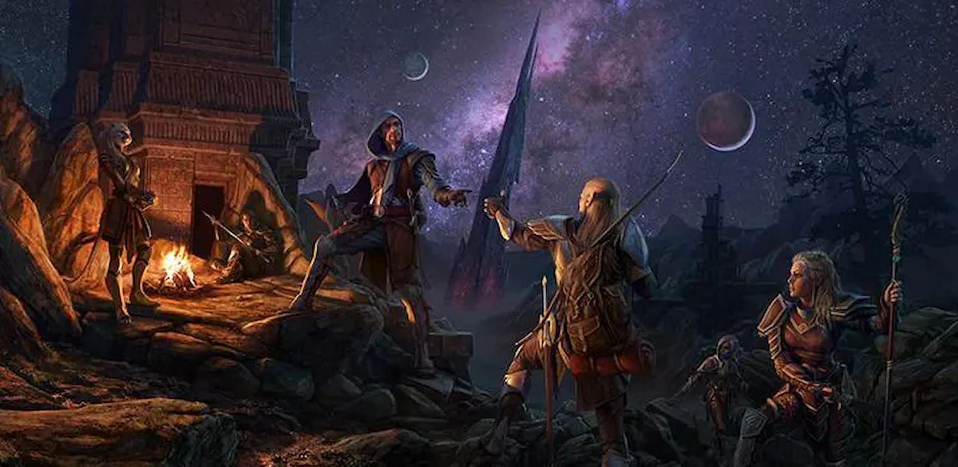 Explore the world with friends after the One Tamriel update in The Elder Scrolls Online. (Image via ZeniMax Online Studios)