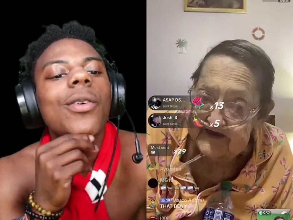 IShowSpeed sends an Old Woman a $10,000 TikTok gift and $500