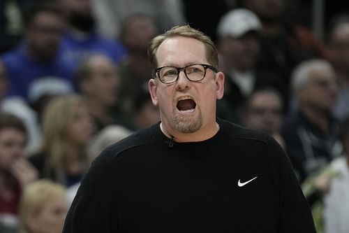 Philadelphia 76ers head coach Nick Nurse