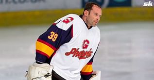 Chelsea legend Petr Cech claims MOTM award in ice hockey for Oxford City after making whopping 62 saves