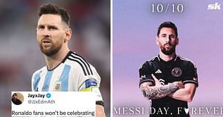 "Ronaldo fans won't be celebrating", "GOAT day" - Fans react as Adidas announce October 10 will officially be known as Lionel Messi day