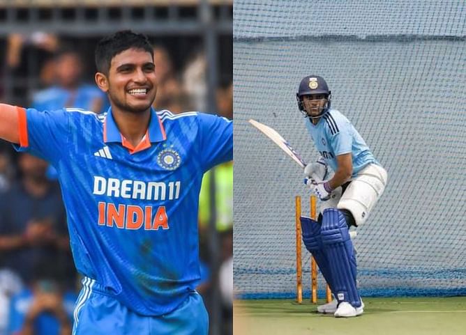 Team India opener Shubman Gill starts batting practice in Ahmedabad ahead of 2023 World Cup match against Pakistan