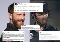 "ODI World Cup and Kane Williamson, a better love story than Twilight" - Fans react as New Zealand skipper hits 78 on comeback against Bangladesh