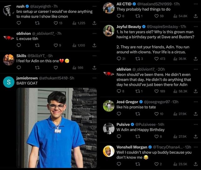 “It hurts”: Adin Ross voices displeasure with streamer friends not