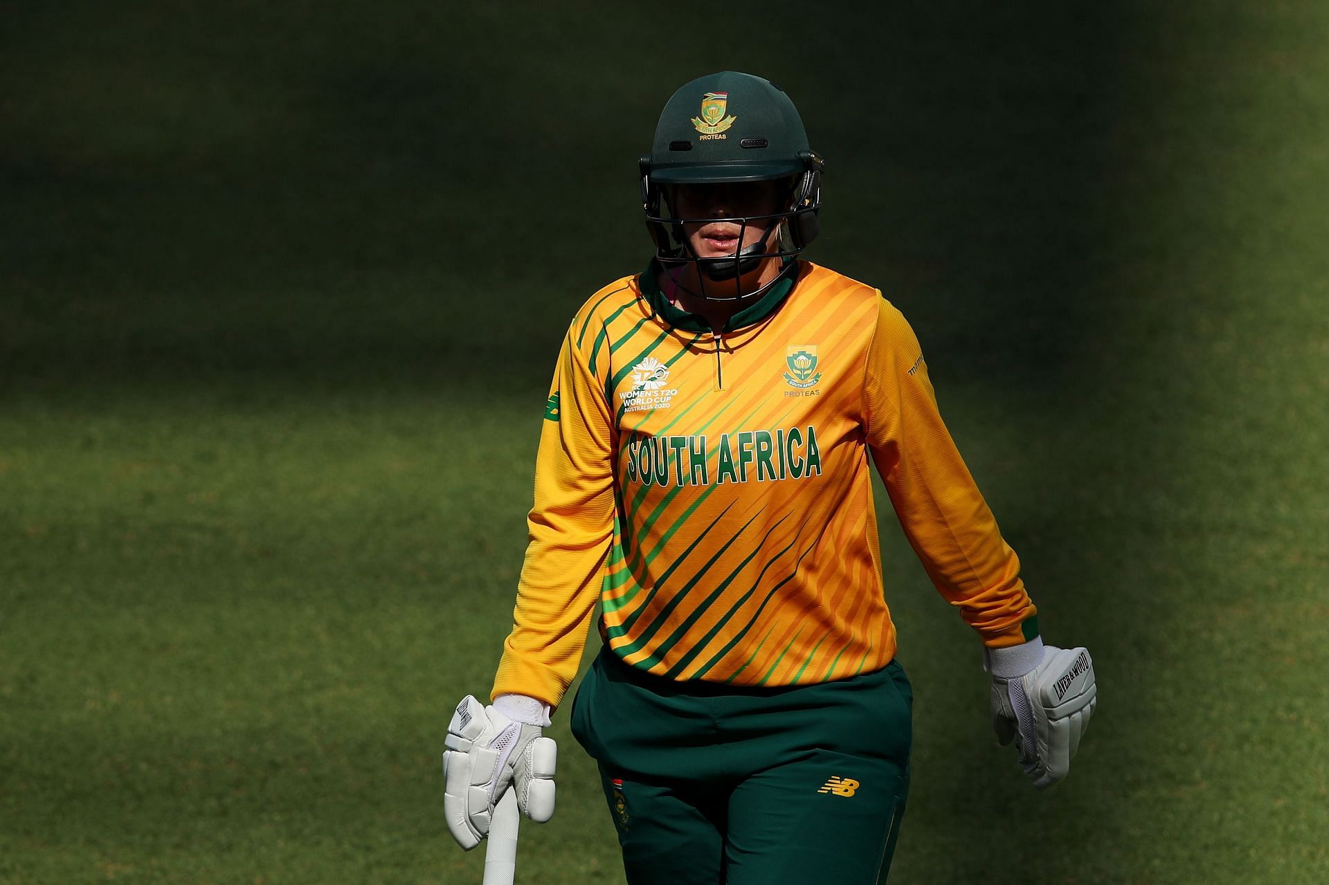 Dane van Niekerk during South Africa v Pakistan - ICC Women&#039;s T20 Cricket World Cup