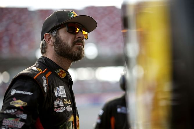 WATCH: Martin Truex Jr. and others react to Denny Hamlin’s qualifying spin