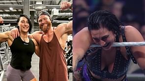 Rhea Ripley shares a wholesome photo with real-life partner Buddy Matthews