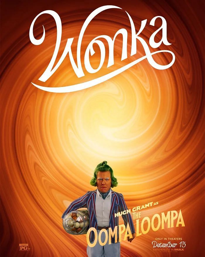 Hugh Grant as an Oompa-Loompa