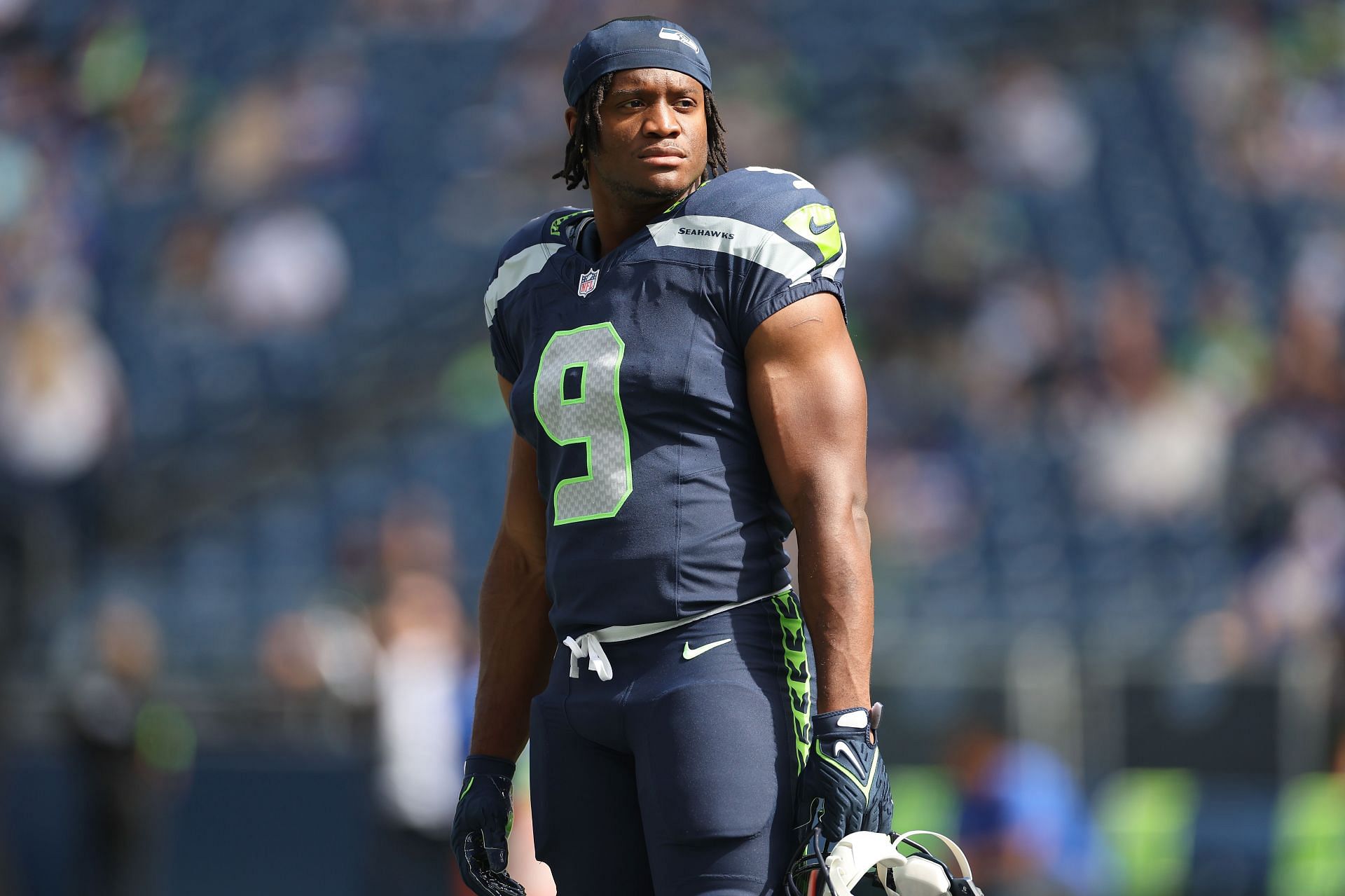 Seattle Seahawks running back Kenneth Walker III