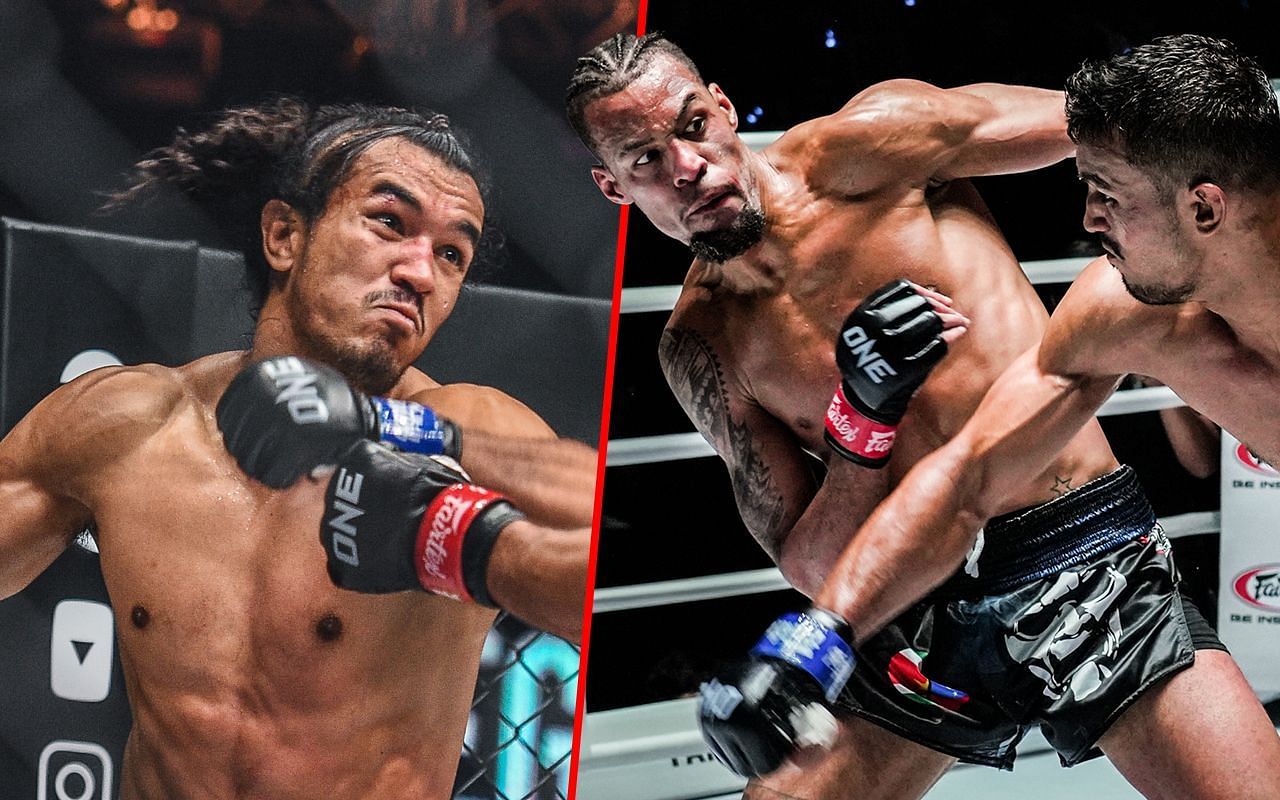 Sinamut (L) and Regian Eersel (R) | image by ONE Championship