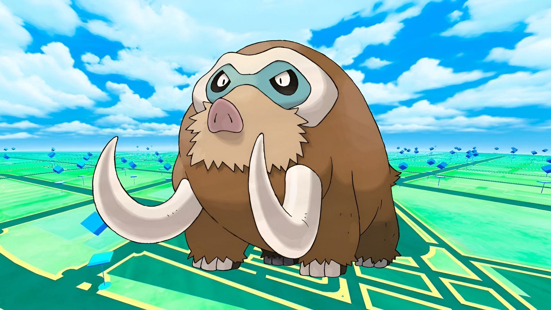 Mamoswine is an excellent teammate who can counter Arboliva&#039;s weaknesses (Image via Niantic)