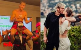 Team chants 'Do it tonight!' after Logan Paul reveals baby plans with Nina Agdal