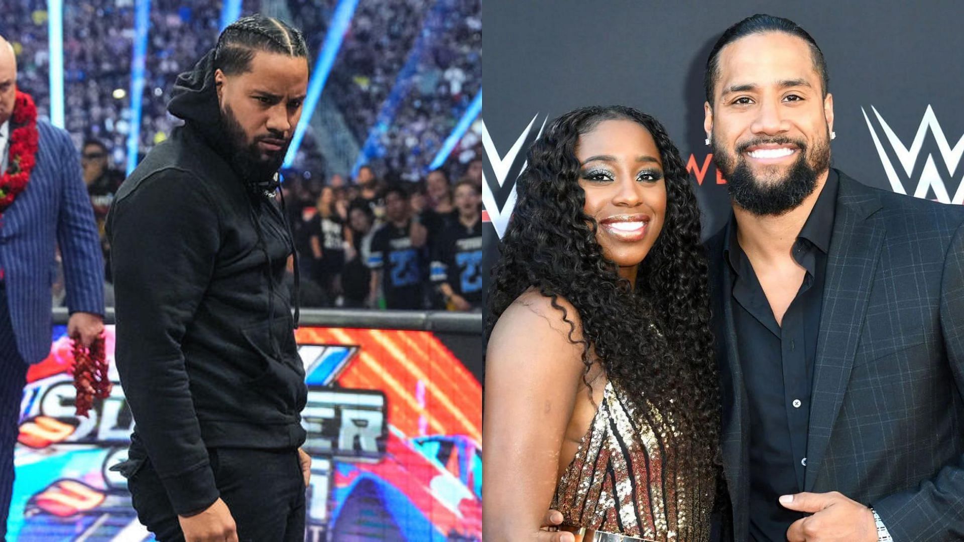 Jimmy Uso and Trinity (Naomi) are married