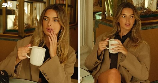 "Perfection" - England star's wife reacts to picture of Jack Grealish's partner Sasha Atwood in a Paris coffee shop