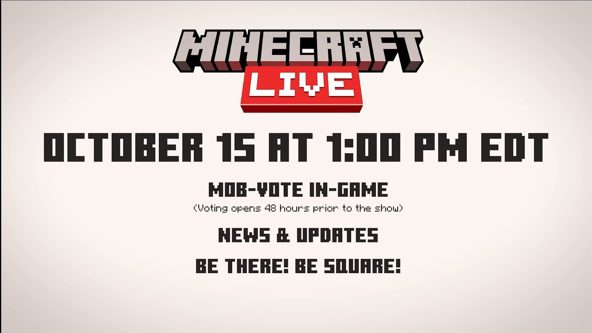 Minecraft Live 2023: Everything Announced