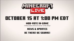 Minecraft Live 2023 is less than two weeks away, and here's what to expect