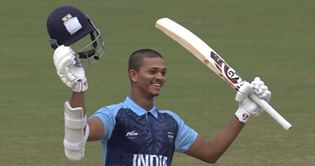 Yashasvi Jaiswal becomes youngest Indian batter to register a T20I hundred in men's cricket