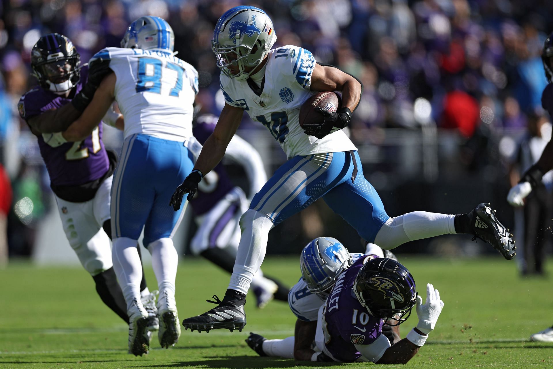 Detroit Lions v Baltimore Ravens