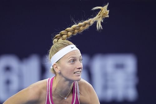 Petra Kvitova at the 2023 China Open.