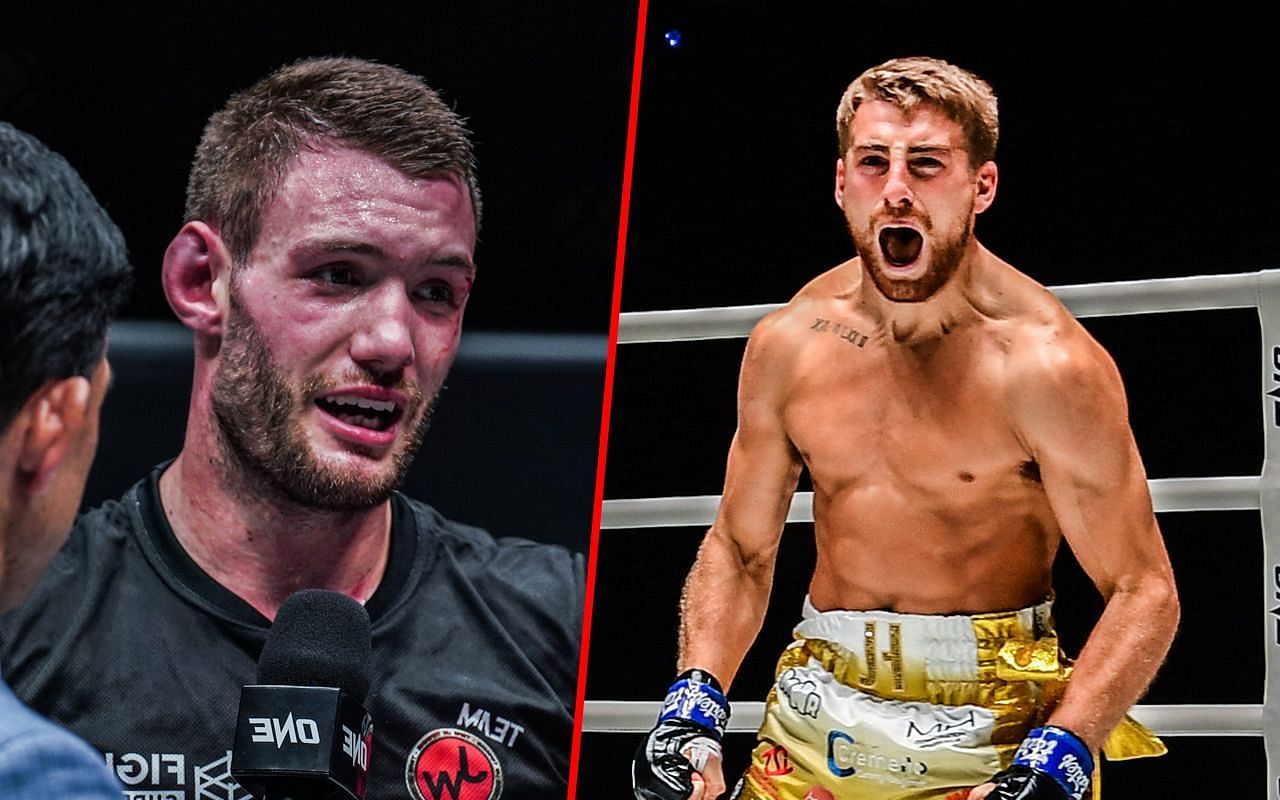 British strikers Liam Nolan (L) and Jonathan Haggerty (R) -- Photo by ONE Championship