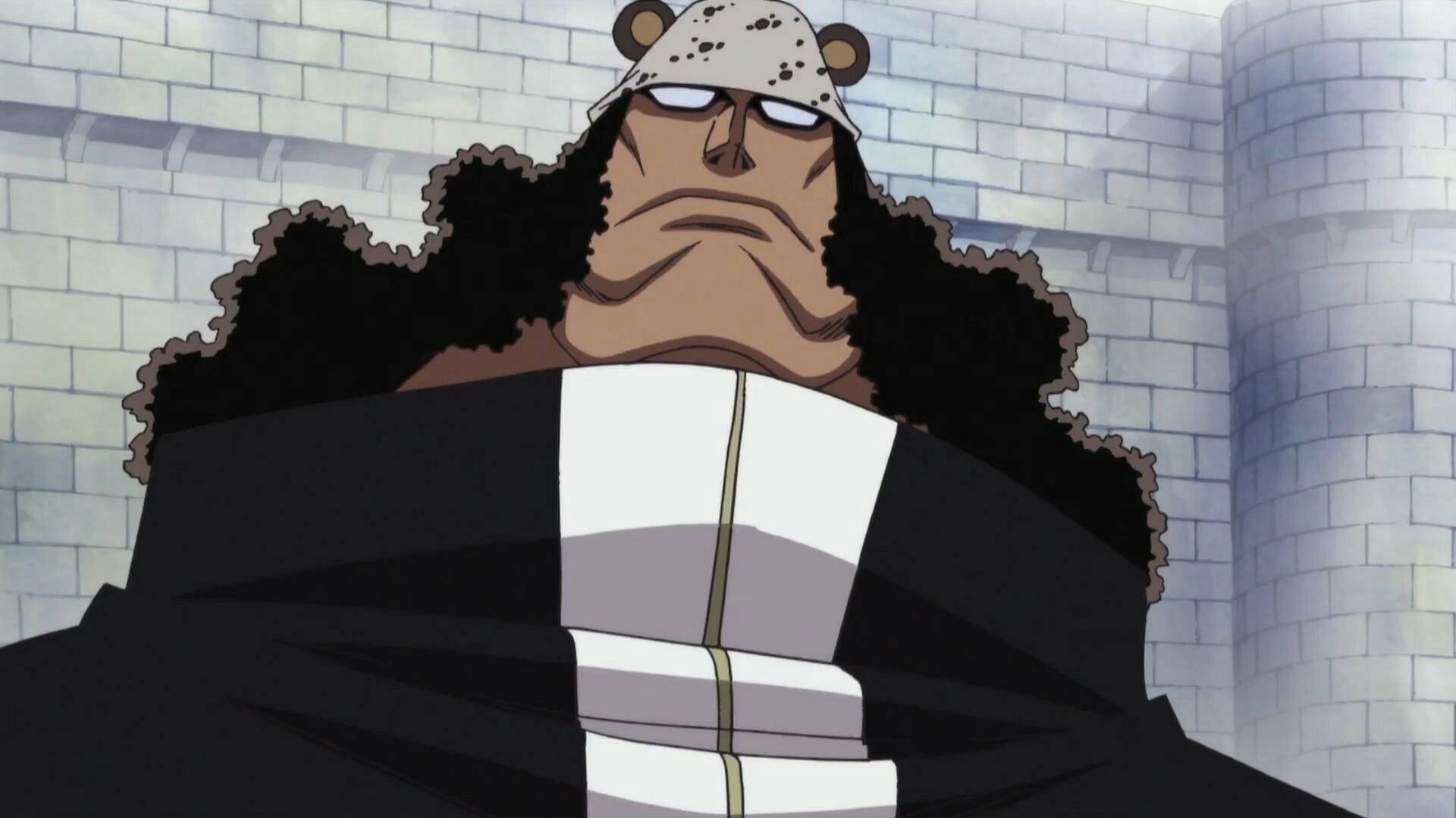One Piece chapter 1095 focuses on Bartholomew Kuma&#039;s tragic origins (Image via Toei Animation)