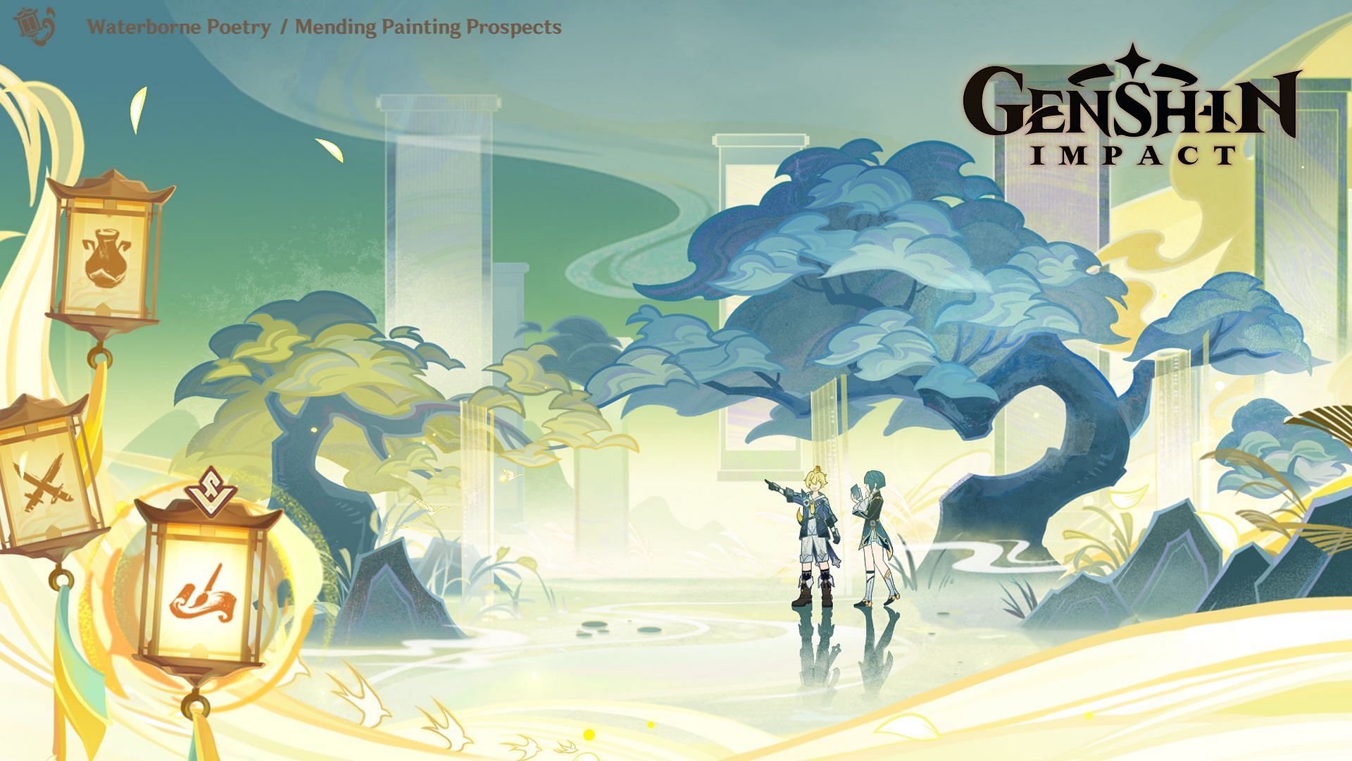 Genshin Impact Mending Painting Prospects Day 1