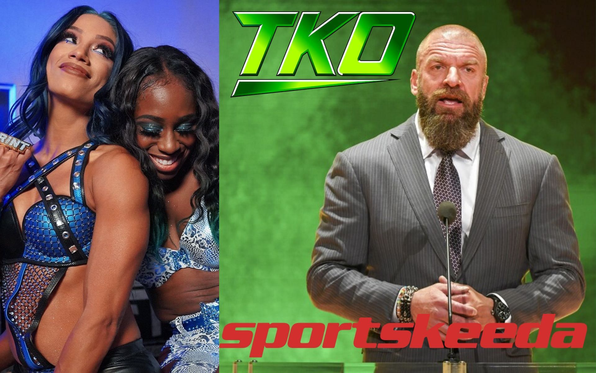 Sasha Banks and Naomi would be great for Triple H