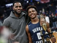 "BACK AT IT!!": LeBron James sends warning to league after dedicating 21st season to Bronny James