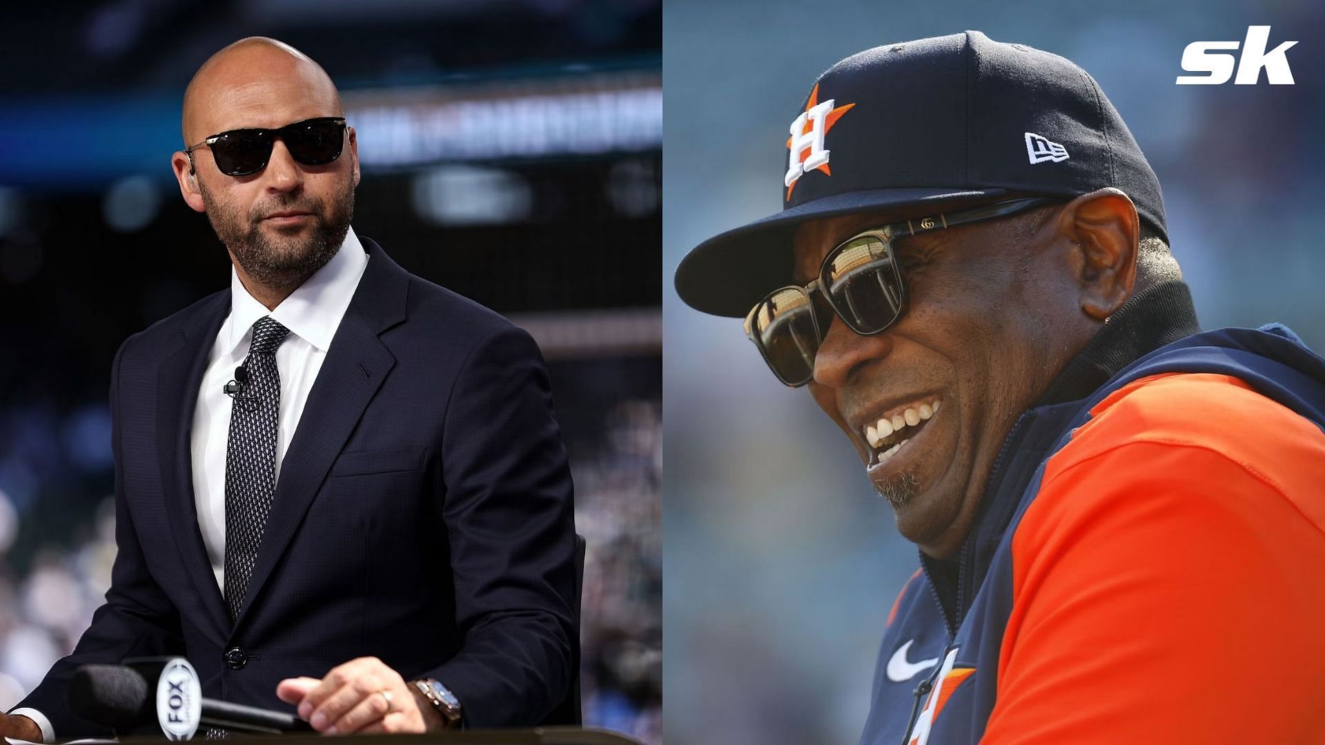 New York Yankees Legend Derek Jeter &amp; Houston Astros Manager Dusty Baker