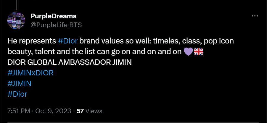 DIOR signs BTS JIMIN as Global Brand Ambassador 