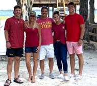 Brock Purdy with his parents and siblings