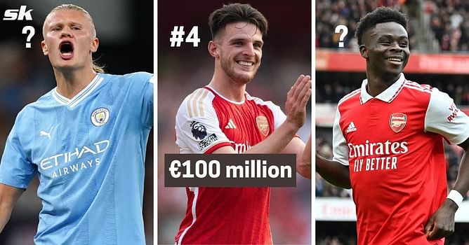 5 most valuable players in the Premier League at the moment (October 2023)