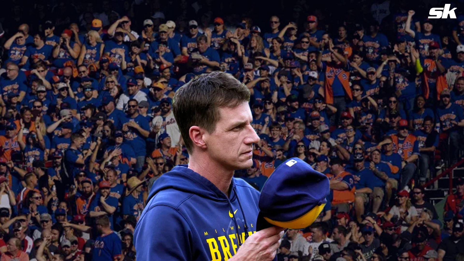 Mets fans not impressed with Brewers manager Craig Counsell reportedly interviewing for coaching spot