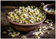 Calming chamomile herbal tea (Image via Vecteezy)