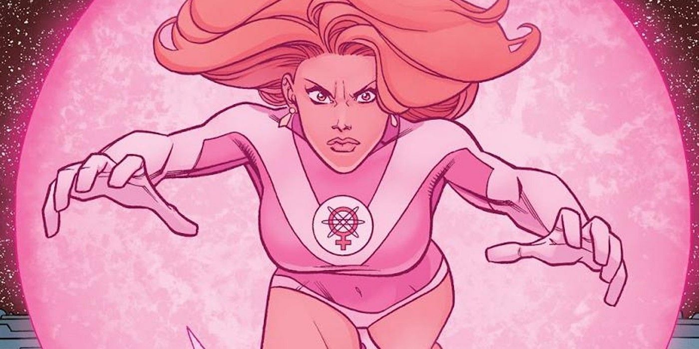 The show altered a bit of her origin, but Atom Eve is as radiant as ever (via Image Comics)