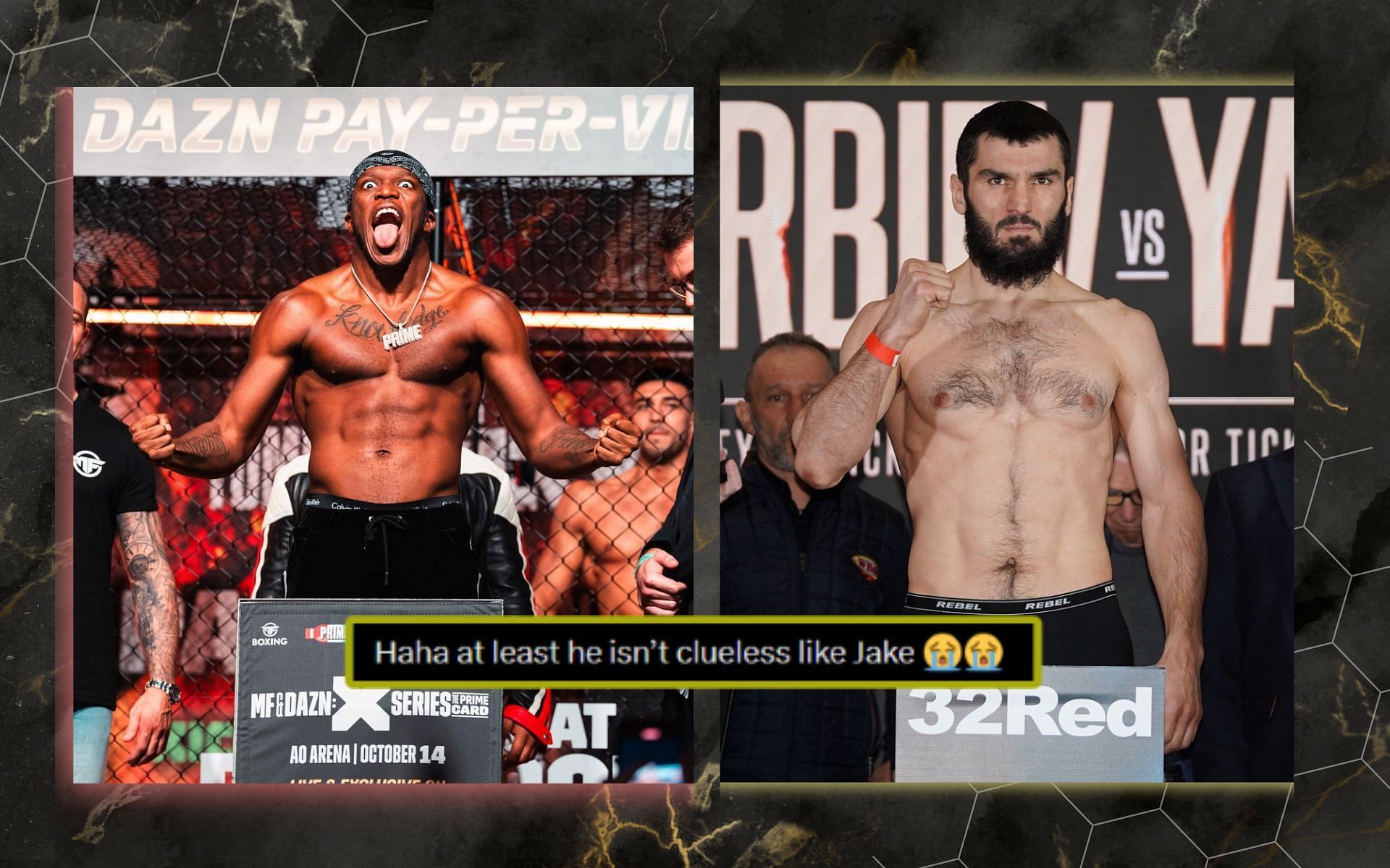 KSI and Artur Beterbiev