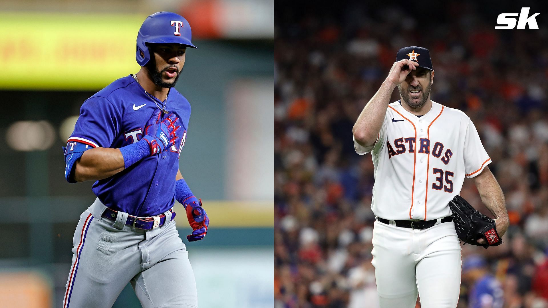 Rangers fans on cloud nine as team takes lead over Astros. 