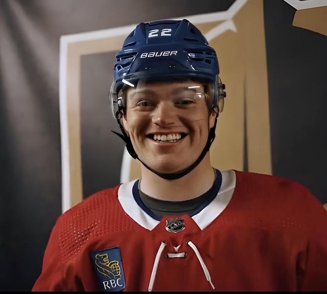 Watch: Behind the scenes footage from Cole Caufield's Las Vegas media day revealed