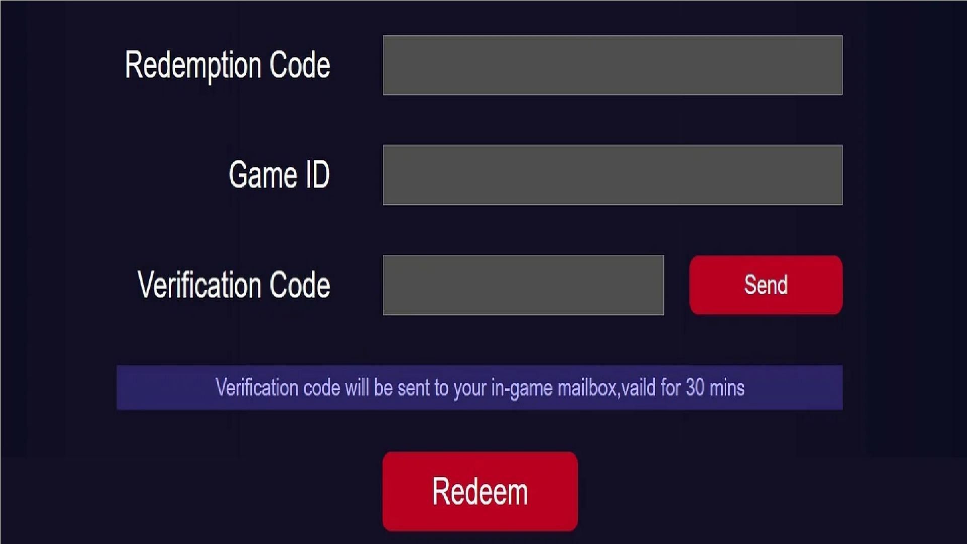 The guide to redeeming codes (Image via Moonton Games)