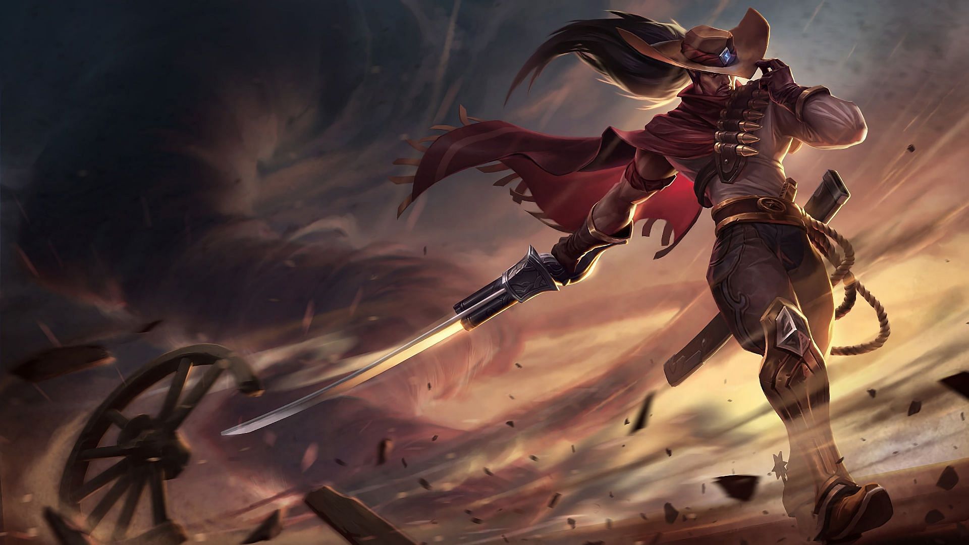 League of Legends : High Noon Jhin for Live Wallpaper purposes on Make a GIF