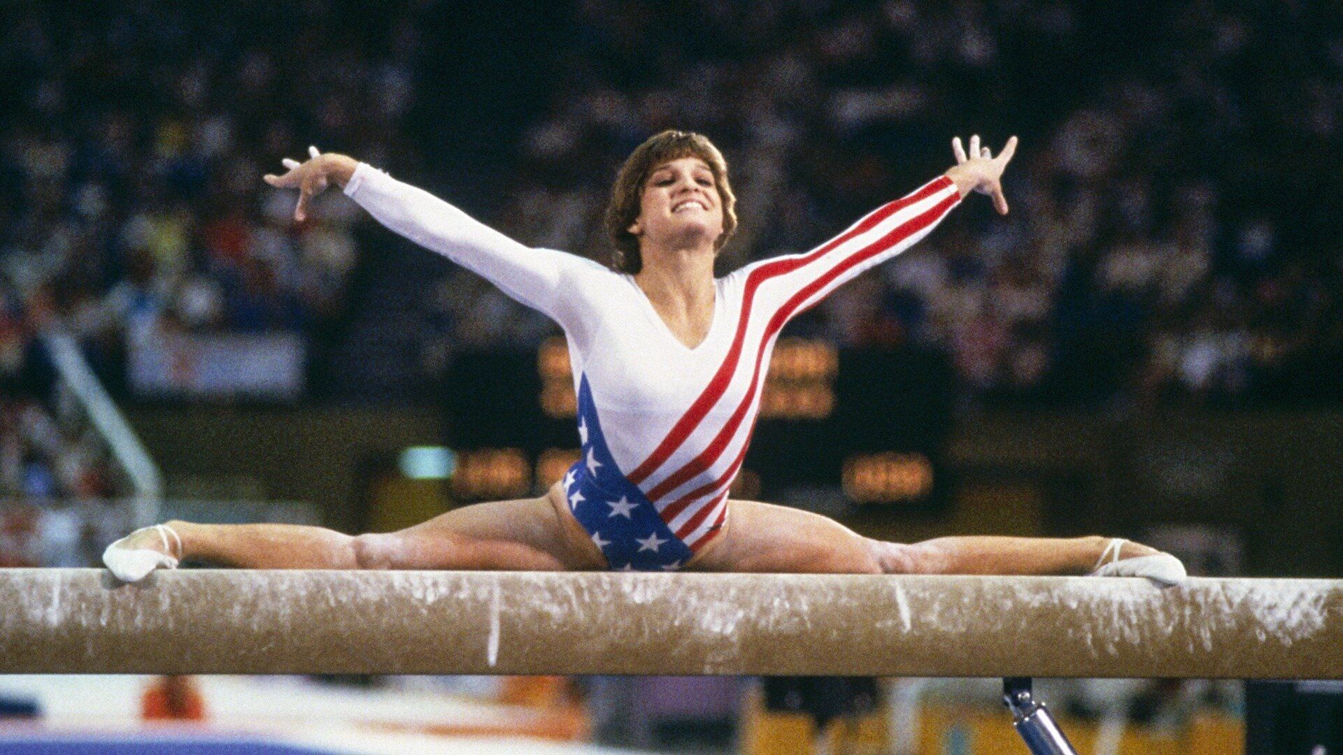 Marry Lou Retton at 1984 Summer Olympics (Image via Recognize)