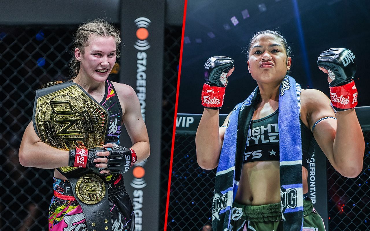 Smilla Sundell and Jackie Buntan - Photo by ONE Championship