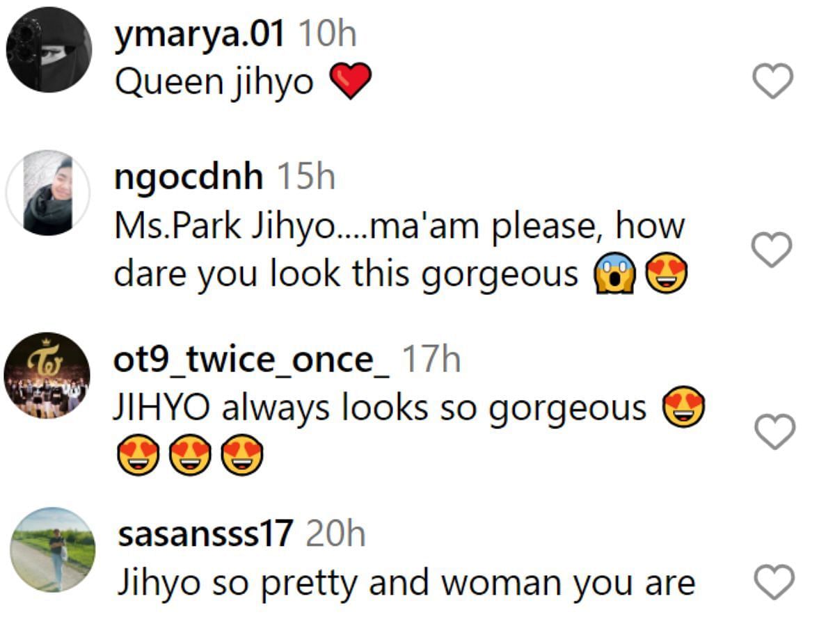 Fan comments (Image via Marie Claire Korea Instagram)