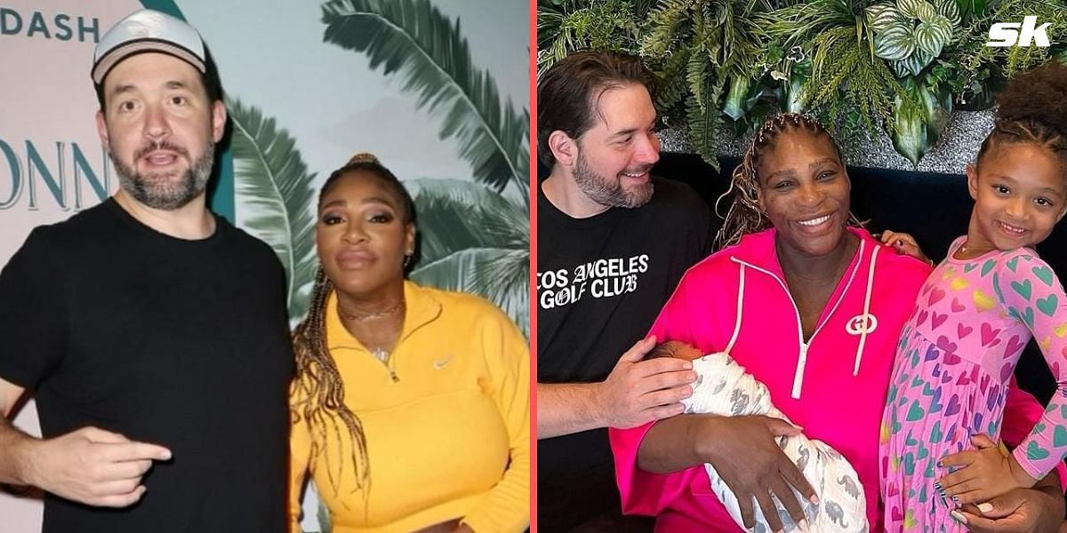 Serena Williams Alexis Ohanian first night out