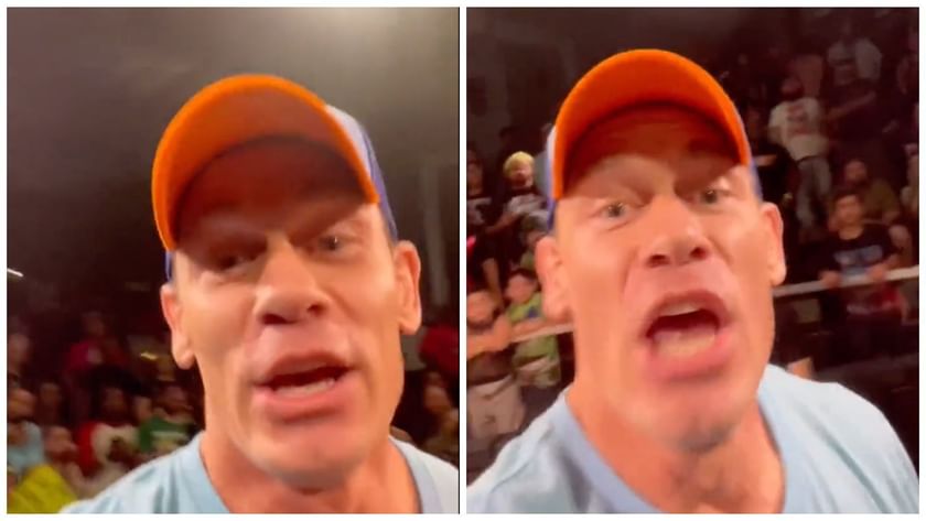 John Cena steals fan's phone for funny footage during WWE NXT; video ...
