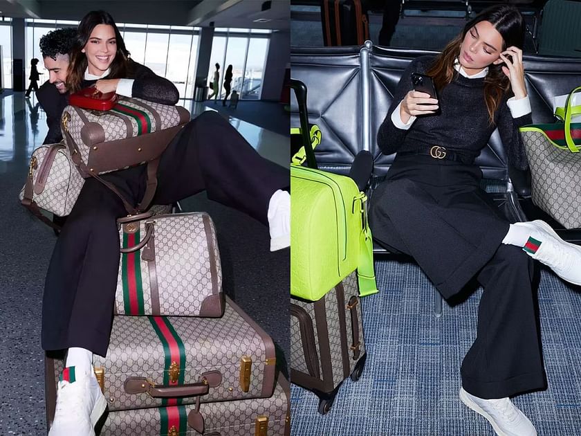 Photos from Kendall Jenner & Bad Bunny's Gucci Ad Campaign