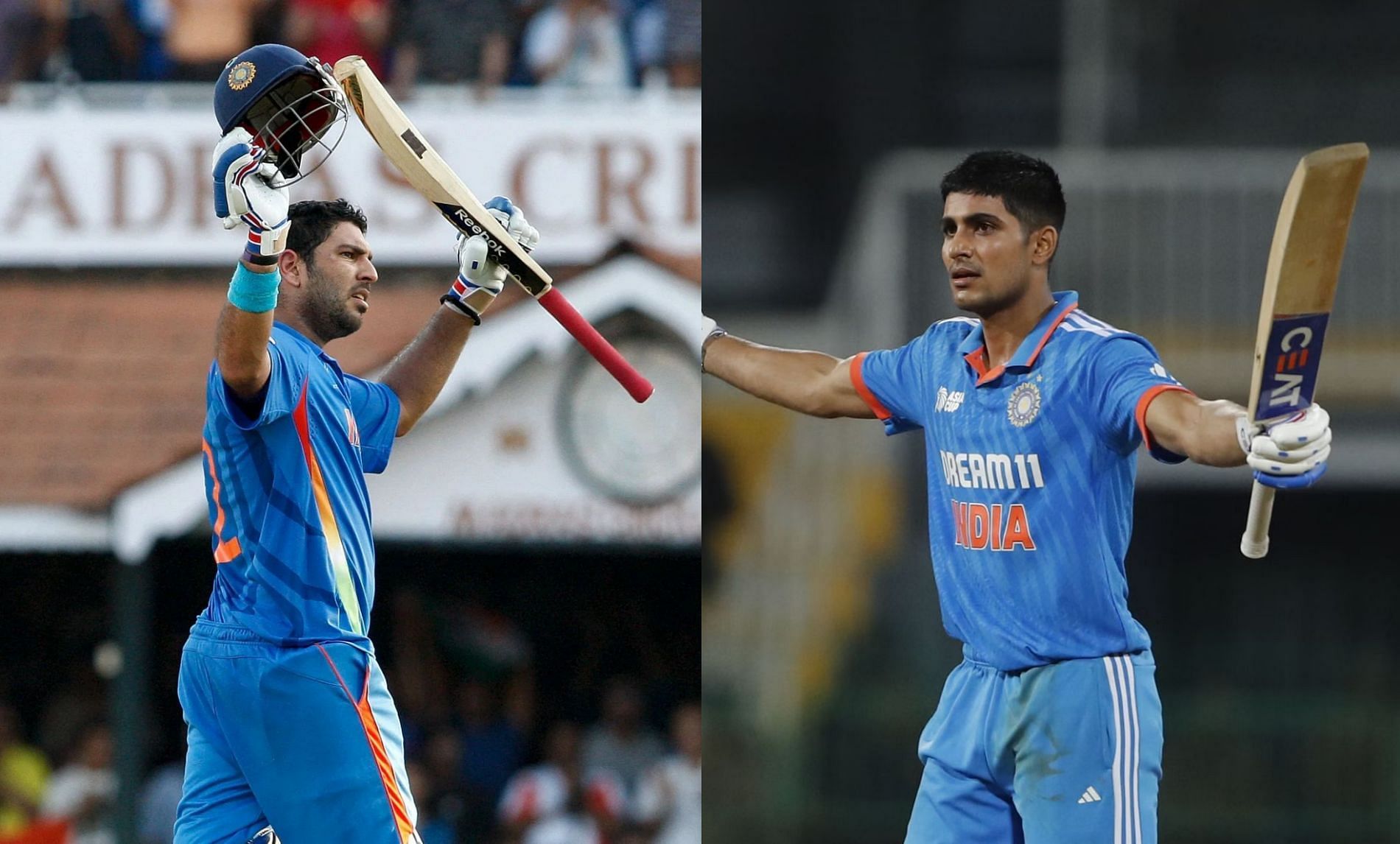 Yuvraj Singh, Shubman Gill,  2011 World Cup 