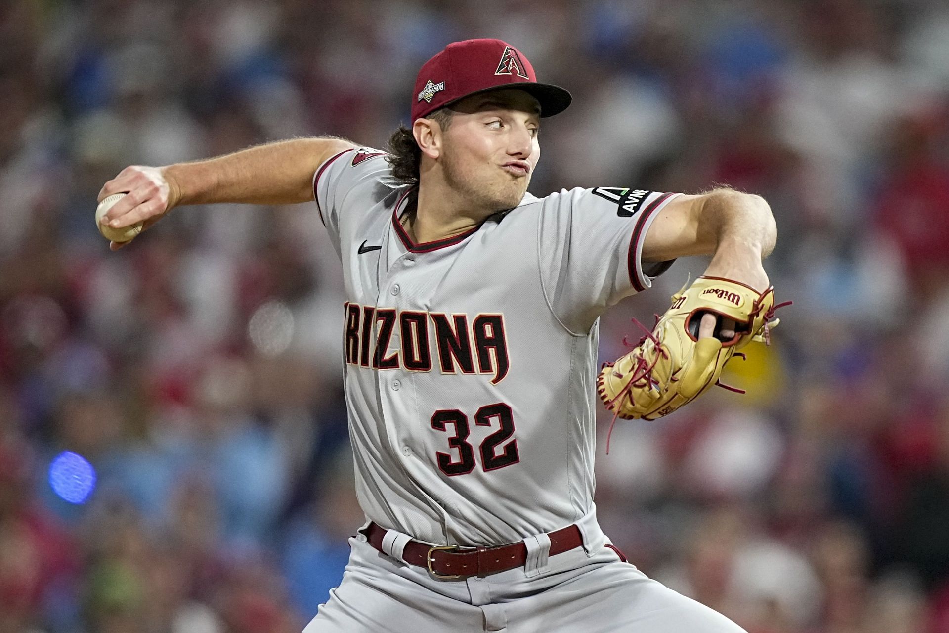 Pfaadt recorded the 12 first outs of the game and demonstrated his composure and skill on the mound.