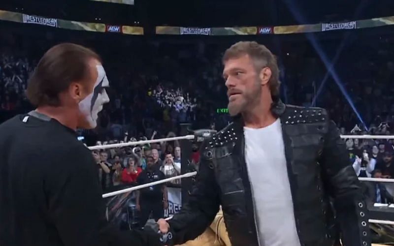 Edge made his AEW debut at WrestleDream