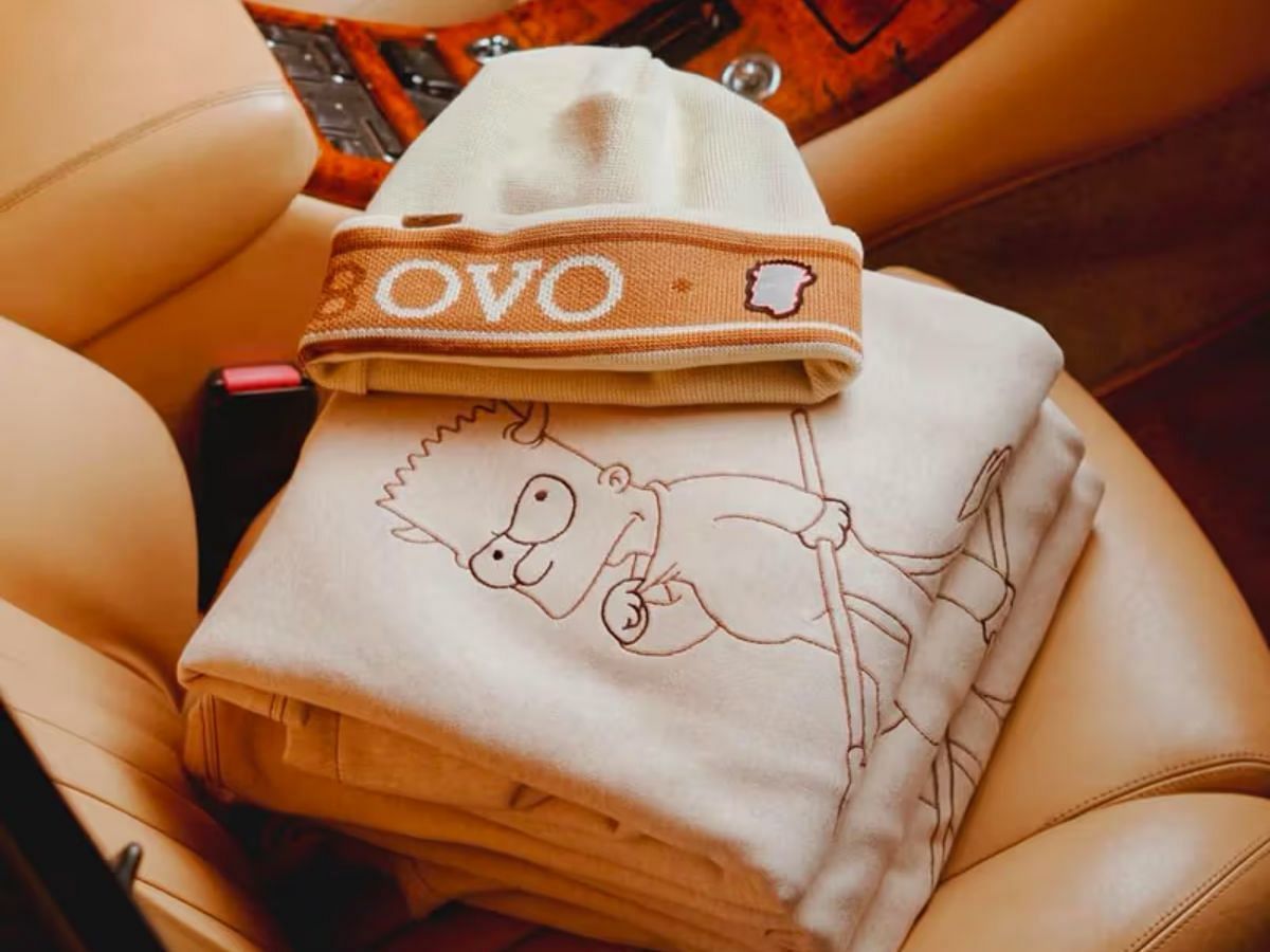 The Simpsons x OVO capsule collection